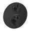 15758670 HG Ecostat S термостатический смеситель для душа  (внешняя часть) матовый черный - 0