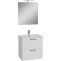 Комплект мебели для ванной Vitra Mia 60 с ящиками белый глянец 75021 - 0