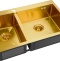 Мойка кухонная Zorg Inox PVD SZR-78-2-51 R bronze SZR-78-2-51-R BRONZE - 0