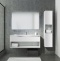 Комплект мебели Sanvit Контур 100 белый глянец - 0