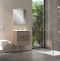 Комплект мебели для ванной Vitra Mia 60 с дверцами светлое дерево 75069 - 1