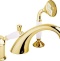 Смеситель для ванны Cezares Elite золото  ELITE-BVDM-03/24-Bi - 0
