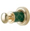 Крючок Boheme Murano золото с зеленым 10906-GR-G - 0