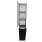 Шкаф-пенал Style Line Бергамо 30 левый черный СС-00002328 - 1