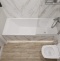 Акриловая ванна DIWO Переславль 150x70 прямоугольная, белая, российская, пристенная, с ножками 506662 - 5