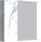 Зеркало-шкаф Onika Марбл 75 мрамор/камень бетонный  207524 - 0