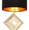 Настольная лампа декоративная LUMINA DECO Fabi LDT 5529 F.GD+BK - 0