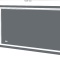 Зеркало Бриклаер Эстель-2 120 с подсветкой, с часами, сенсор на корпусе 4627125414336 - 5