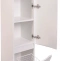 Шкаф-пенал для ванной Style Line Бергамо 30 Люкс Plus, белый  СС-00002329 - 2