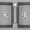 Мойка кухонная Paulmark Zwilling 81 серый матовый PM238150-GRM - 0