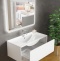 Комплект мебели Sanvit Бруно -1 120 белый глянец - 2