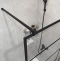 Душевая перегородка STWORKI Кронборг LOFT-GW-110х220 110 см, профиль черный матовый - 4