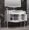 Мебель для ванной Opadiris Лаура 100 белая матовая, с раковиной из литьевого мрамора - 8