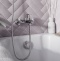 Смеситель для ванны с душем STWORKI by Damixa Хельсинки HFHS10000 хром однорычажный, настенный, латунь, с аэратором - 2