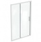 Душевая дверь Ideal Standard Connect 2 140 профиль белый стекло прозрачное K968601 - 0
