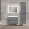 Комплект мебели Vincea Norma 80 серый - 0