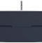EB1889RU-G98 Nona Мебель с интегрированными ручками, глянцевый темно-синий, 100 см, 2 ящика - 0