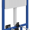 Комплект Унитаз подвесной STWORKI Ноттвиль NO-01up безободковый + Система инсталляции для унитазов STWORKI 510162 + кнопка смыва 555154 - 1