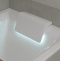 Акриловая ванна Riho Still Square 170x75 подголовник справа B100004005 - 6