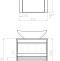 Мебель для ванной Style Line Монако 60 Plus, осина белая - 10