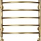 Полотенцесушитель водяной Domoterm Калипсо П5 50x50, античная бронза Калипсо П5 500x500 АБР - 0