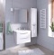 Шкаф пенал для ванной Grossman ТАЛИС бетон пайн/белый глянец  303508 - 2