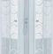 Душевая кабина Triton Стандарт 90х90 белая стекло с узором Щ0000027248 - 0
