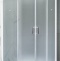 Душевой уголок Royal Bath HPD 100x115 профиль белый стекло матовое RB11510HPD-C - 0