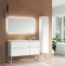 Комплект мебели SanVit Лира 120 L белый глянец - 0