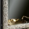 Зеркало Boheme Armadi Art Linea 75х95 белое золото 534 - 1