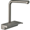 Кухонный смеситель Hansgrohe Aquno Select M81 однорычажный, 250, с вытяжным душем, 2jet, sBox, под сталь 73830800 - 0