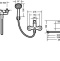 Смеситель для ванны Bravat Fit хром  F6135188CP-LB-RUS - 1