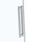 Душевая дверь в нишу Vincea Como Soft 120х195 профиль хром стекло прозрачное  VDS-1CS120CL - 7