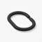 Набор колец  для шторы в ванную комнату цвет черный IDDIS  RID013P - 0