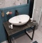 Мебель для ванной DIWO Элиста 80 чёрный мрамор, с раковиной Moduo 55 Leaf 555132 - 2