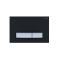 Кнопка смыва Aquatek Slim матовый черный/хром  KDI-0000026 - 0
