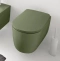 Крышка-сиденье Kerasan Nolita зеленый матовый/хром, с микролифтом  539111 - 1