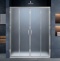Душевая дверь в нишу Vincea Alpha VDS-3AL2170MT 170 см, стекло текстурное, хром - 1