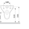 Унитаз подвесной STWORKI by AM.PM Берген HCBRG1700SC безободковый, с микролифтом - 5