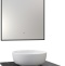 Мебель для ванной DIWO Элиста 60 чёрный мрамор, с раковиной Moduo 40 RING 554737 - 3
