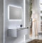 Комплект мебели Sanvit Кубэ-1 60 белый глянец - 0