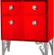 Тумба для комплекта Bellezza Луссо 65 красная 4630110110038 - 0
