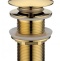 Донный клапан для раковины Boheme Matt Gold  612-MG - 2