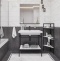 Мебель для ванной DIWO Смоленск 80 с раковиной Moduo 80 484000 - 0