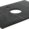 Тумба с раковиной DIWO Элиста 80 черный мрамор с раковиной Moduo 55 Leaf 573386 - 4