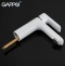 Смеситель для раковины с гигиеническим душем Gappo хром белый G1048-1 - 3