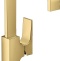 Смеситель для раковины 230, однорычажный, с рычаговой рукояткой, со сливным клапаном Push-Open, 32511990, полированное золото - 0