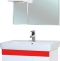 Мебель для ванной Bellezza Натали 70 белая с красным - 0