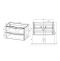 Комплект мебели Vincea Paola 80 серый - 2