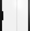 Душевая дверь в нишу STWORKI Стокгольм DE019D2100200 100 см профиль черный матовый, стекло матовое 3GW224TTKK000 - 3